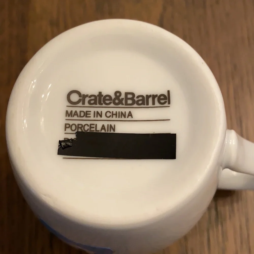 “I Put a ring on it” Crate & Barrel Coffee Cup.